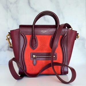 Celine Luggage Mini Handbag